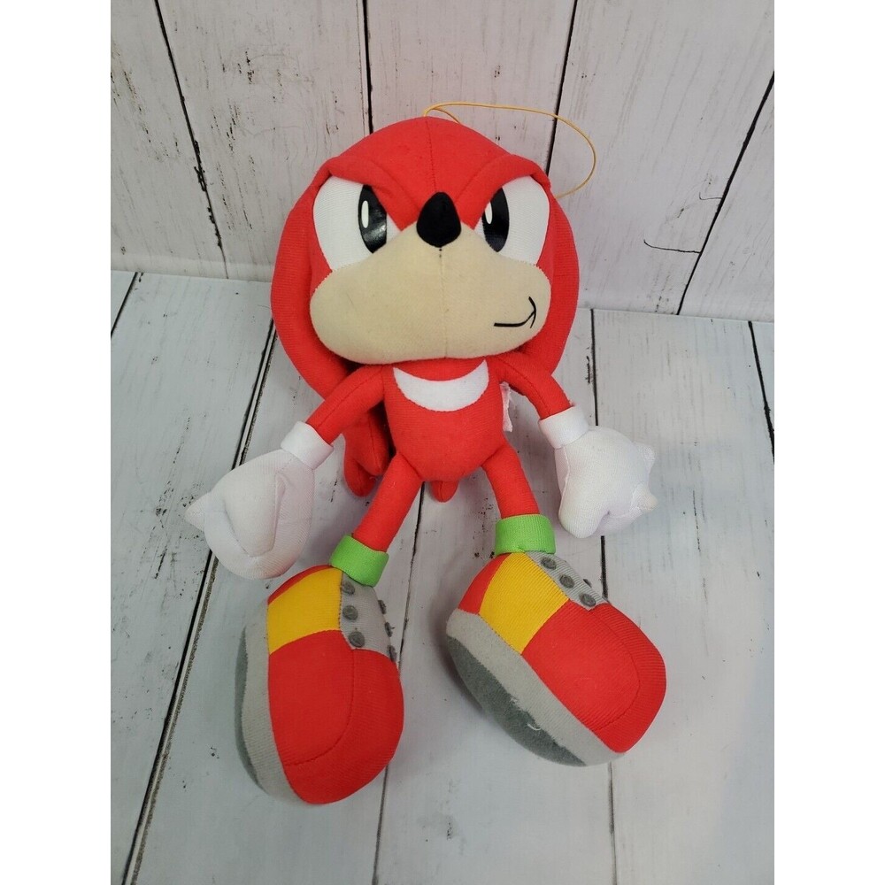 Sonic The Hedgehog Knuckles 9.5'' Plush Authentic Great Eastern Entertainment